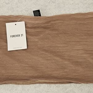 Forever 21 Tan Textured Tube Top #001